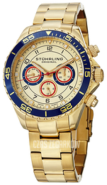 Stührling Original Aquadiver Żółte złoto/Stal w odcieniu złota Ø42 mm 643.03