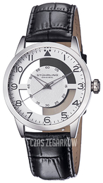 Stührling Original Aviator Srebrny/Skóra Ø42 mm 650.01