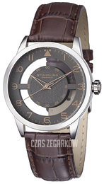 Stührling Original Aviator Szary/Skóra Ø42 mm 650.03