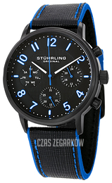 Stührling Original Czarny/Skóra Ø42 mm 668.02
