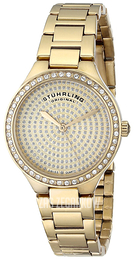 Stührling Original Symphony Zestaw kryształów/Stal w odcieniu złota Ø32 mm 683.03