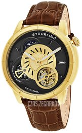 Stührling Original Legacy Czarny/Skóra Ø45 mm 686.02