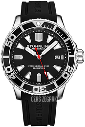 Stührling Original Sailtimer Czarny/Guma Ø42 mm 708.01