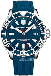 Stührling Original Sailtimer Niebieski/Guma Ø42 mm 708.02