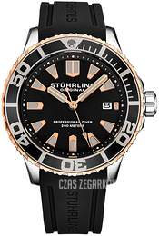 Stührling Original Sailtimer Czarny/Guma Ø42 mm 708.03
