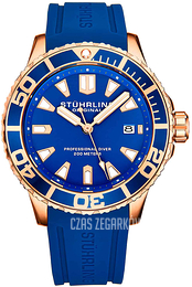 Stührling Original Sailtimer Niebieski/Guma Ø42 mm 708.04
