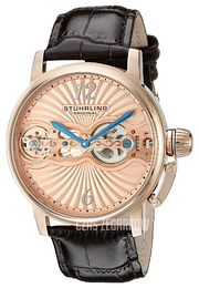 Stührling Original Różowe złoto/Skóra Ø46 mm 729.04