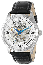 Stührling Original Delphi Srebrny/Skóra Ø42 mm 730.SET.01