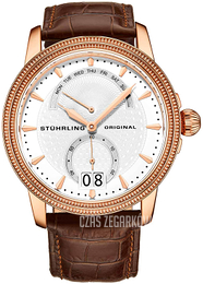 Stührling Original Classic Biały/Skóra Ø45 mm 788.06