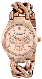 Stührling Original Zloty/Stal w kolorze różowego złota Ø38 mm 813.03