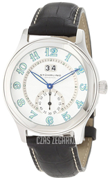 Stührling Original Pointe Dume Srebrny/Skóra Ø40 mm 82B.33152