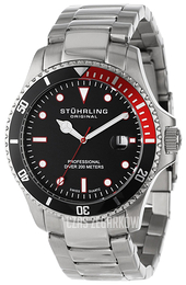 Stührling Original Czarny/Stal Ø42 mm 8326B.331164