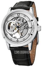 Stührling Original Classic Delphi Srebrny/Skóra Ø42 mm 837.01