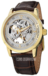 Stührling Original Classic Delphi Srebrny/Skóra Ø42 mm 837.03