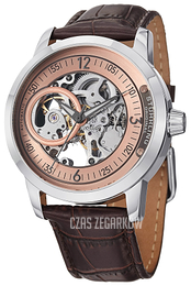 Stührling Original Classic Delphi Różowe złoto/Skóra Ø42 mm 837.04