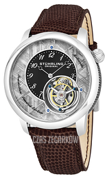 Stührling Original Tourbillon Szary/Skóra Ø43 mm 880.01