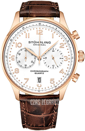 Stührling Original Gr1-Q Biały/Skóra Ø42 mm 896.04