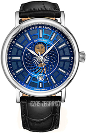 Stührling Original Duet Niebieski/Skóra Ø42 mm 899.03