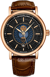 Stührling Original Duet Czarny/Skóra Ø42 mm 899.05