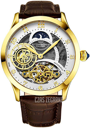 Stührling Original Radiant Srebrny/Skóra Ø44 mm 925.02