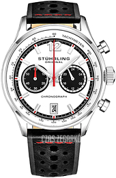 Stührling Original Monaco Biały/Skóra Ø44 mm 933.01