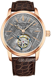 Stührling Original Tourbillon Szary/Skóra Ø40 mm 973.02