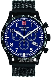 Swiss Alpine Military Alpine by Grovana Niebieski/Stal Ø43 mm 1746.9175