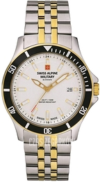 Swiss Alpine Military Alpine by Grovana Biały/Pozlacana Ø42 mm 7022.1142