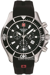 Swiss Alpine Military Classic Czarny/Guma Ø45 mm 7040.9837