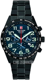 Swiss Alpine Military Alpine by Grovana Niebieski/Stal Ø45 mm 7047.9175
