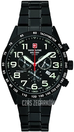 Swiss Alpine Military Alpine by Grovana Czarny/Stal Ø45 mm 7047.9177