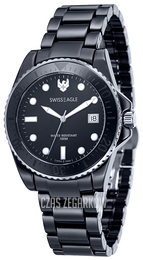 Swiss Eagle Glacier Czarny/Czeramiczna Ø40 mm SE-9051-33