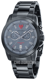 Swiss Eagle Zermatt Szary/Stal Ø44 mm SE-9055-88
