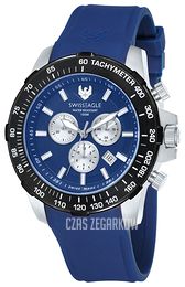 Swiss Eagle Herzog Niebieski/Guma Ø45 mm SE-9065-10