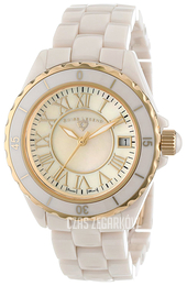 Swiss Legend Karamica Biały/Czeramiczna Ø39 mm 20050-BGWGR