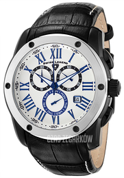 Swiss Legend Traveler Biały/Skóra Ø48 mm SL-10005-BB-02S-SB