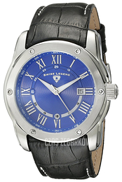 Swiss Legend Traveler Niebieski/Skóra Ø46 mm SL-10005Q-03