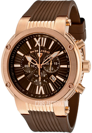Swiss Legend Legato Cirque Brązowy/Guma Ø49 mm SL-10006-RG-04