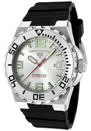 Swiss Legend Expedition Srebrny/Guma Ø46 mm SL-10008-02S