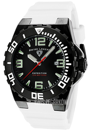 Swiss Legend Expedition Czarny/Guma Ø46 mm SL-10008-BB-01WHT