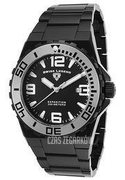 Swiss Legend Expedition Czarny/Stal Ø46 mm SL-10008-BB-11-SA