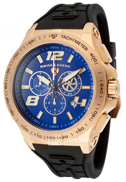 Swiss Legend Sprint Racer Niebieski/Guma Ø46 mm SL-10040-RG-03