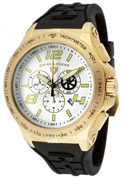 Swiss Legend Sprint Racer Biały/Guma Ø46 mm SL-10040-YG-02S