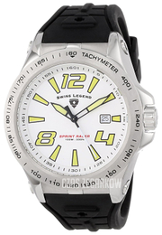Swiss Legend Sprint Racer Biały/Guma Ø46 mm SL-10043-02