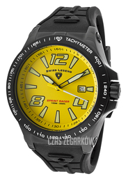 Swiss Legend Sprint Racer Żółty/Guma Ø47 mm SL-10043-BB-07