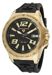 Swiss Legend Sprint Racer Czarny/Guma Ø47 mm SL-10043-YG-01