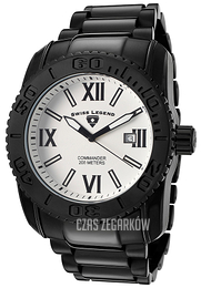 Swiss Legend Commander Biały/Stal Ø46 mm SL-10059-BB-22