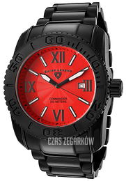 Swiss Legend Commander Czerwony/Stal Ø46 mm SL-10059-BB-55