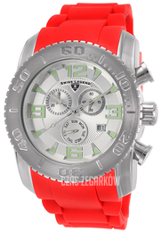 Swiss Legend Commander Biały/Guma Ø47 mm SL-10067-02S-RDS
