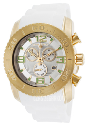 Swiss Legend Commander Srebrny/Guma Ø47 mm SL-10067-YG-02S
